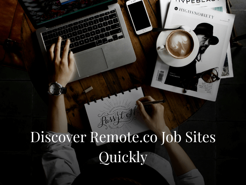 Discover Remote.co Job Sites Quickly