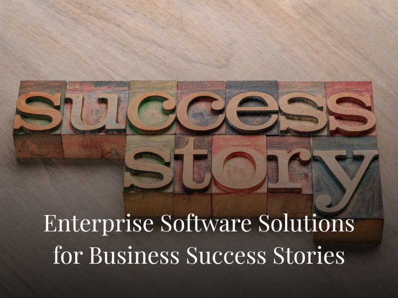 Enterprise Software Solutions for Business Success Stories